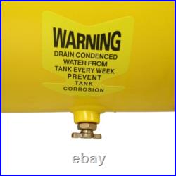 1.5HP Air Compressor 8 Gallon 115PSI Silent Oil Free Air Compressor 70 dBA