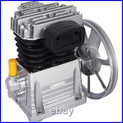 1.5KW Piston Twin Cylinder Air Compressor Head Pump Aluminum Pump Replacement