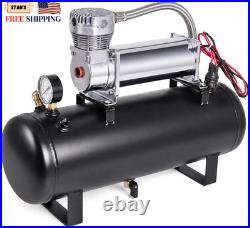 200PSI Heavy Duty Air Suspension on Board Air Compressor with 2 Gallon Tank NEW