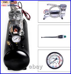 200PSI Heavy Duty Air Suspension on Board Air Compressor with 2 Gallon Tank NEW