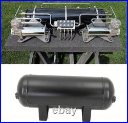 200 PSI Portable On Board Air Compressor with 3 Gallon Compressed Storage Tank