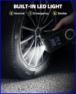 2026 Upgraded Tire Inflator Portable Air Compressor with 3X Fast Inflation, Auto