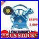 21CFM 181PSI 1.25MPa V Type Twin Cylinder Air Compressor Pump Head Double Stage