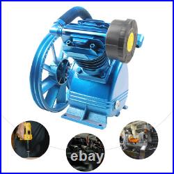 21CFM 5HP 175 PSI Air Compressor Pump Motor Head Double Stage V-Style 2-Cylinder