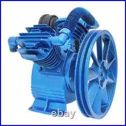 21 CFM V Type Twin Cylinder Air Compressor Pump Head Double Stage 180PSI 5.5hp