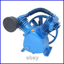 21 CFM V Type Twin Cylinder Air Compressor Pump Head Double Stage 180PSI 5.5hp