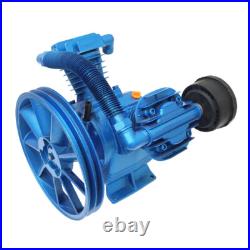 21 CFM V Type Twin Cylinder Air Compressor Pump Head Double Stage 180PSI 5.5hp