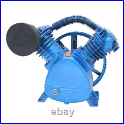 21 CFM V Type Twin Cylinder Air Compressor Pump Head Double Stage 180PSI 5.5hp