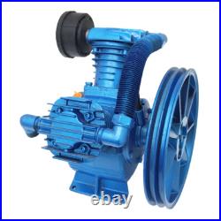 21 CFM V Type Twin Cylinder Air Compressor Pump Head Double Stage 180PSI 5.5hp