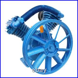 21 CFM V Type Twin Cylinder Air Compressor Pump Head Double Stage 180PSI 5.5hp