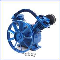 2200W 2 Stage 3HP 175PSI 2-Cylinder Pneumatic Air Compressor Motor Air Pump Head