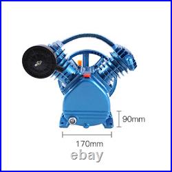 2200W 2 Stage 3HP 175PSI 2-Cylinder Pneumatic Air Compressor Motor Air Pump Head