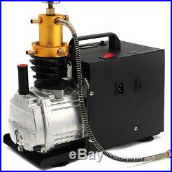 220V Auto Stop PCP 30MPa 4500psi High Pressure Paintball Electric Air Compressor