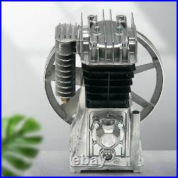 250L/min 3HP Piston Style Oil Lubricated Air Compressor Pump Motor Head+Silencer
