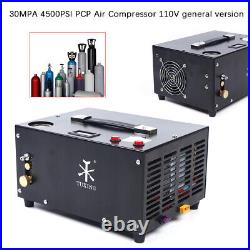 250W High Pressure Air Compressor Pump Built in Blowdown Valve System 4500psi