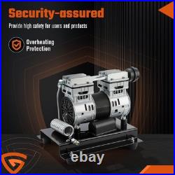 2HP 5.2CFM Air Compressor Motor Oil Free Pump 90PSI 145PSI 110V 60Hz US