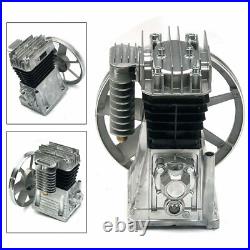 2HP Air Compressor Pump 1500W Piston Twin Cylinder Air Compressor Head Pump