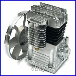 2HP Air Compressor Pump 1500W Piston Twin Cylinder Air Compressor Head Pump
