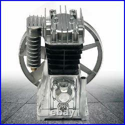 2HP Air Compressor Pump, 1.5KW Piston Twin Cylinder Air Compressor Head Pumps