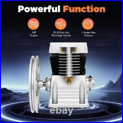 2HP Air Compressor Pump with Motor Breathing Nozzle 200L/Min Oil Lubricated