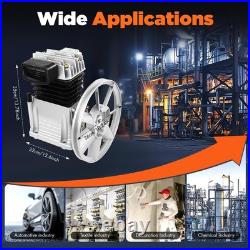 2HP Air Compressor Pump with Motor Breathing Nozzle 200L/Min Oil Lubricated
