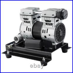 2HP Oil Free Air Compressor Motor Pump 5.2CFM 90PSI Max 145PSI 110V 60Hz