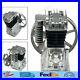 2HP Piston Air Compressor Pump Twin Cylinder Oil Lubricated Belt Drive Aluminum