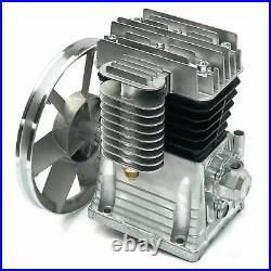 2HP Piston Twin Cylinder Air Compressor Pump Motor Head Air Tool 175L/min 1.5KW