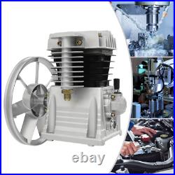 2HP Twin Cylinder Air Compressor Head Pump Piston Type Air Compressor Pump 1500W