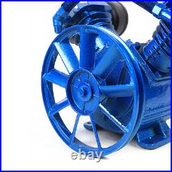 2.2KW 3HP V-Style Twin Cylinder Air Compressor Pump Motor Head Air Tool 2 Piston