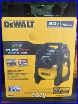 2.5 Gal. 140 Psi Portable Cordless Air Compressor FLEXVOLT Tool Only DXCM2520B