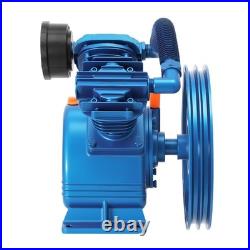 2-Cylinder Air Compressor Pump Motor Head Double Stage V-Style 21CFM 5HP 175 PSI