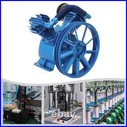 2-Cylinder Air Compressor Pump Motor Head Double Stage V-Style 21CFM 5HP 175 PSI