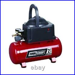 2 Gal 100 PSI Portable Electric Hotdog Air Compressor Oil Free Single Stage Pump