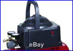 2 Gallon Portable Electric Hot Dog Air Compressor 100 PSI 1/3 HP Oil Free Pump