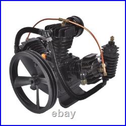 2 Stage Air Compressor Pump 3 Cylinder 15 SCFM 175 Max PSI TUE-50 10.5 Flywheel