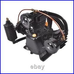 2 Stage Air Compressor Pump 3 Cylinder 15 SCFM 175 Max PSI TUE-50 10.5 Flywheel