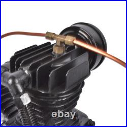 2 Stage Air Compressor Pump 3 Cylinder 15 SCFM 175 Max PSI TUE-50 10.5 Flywheel