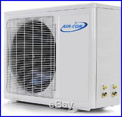 30000 BTU Tri Zone Ductless Mini Split Air Conditioner, Heat Pump 9k + 9k + 12k