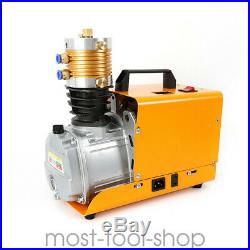 300BAR 30MPA 4500PSI High Pressure Electric Air Compressor Pump 220V 1800W