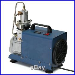 300BAR 30MPA 4500PSI High Pressure Electric Air Compressor Pump 220V 1.8 KW