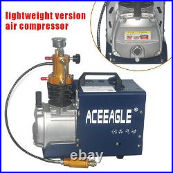 300BAR 4500PSI High Pressure Air Compressor PCP Airgun Scuba Pump 220V 1.8KW EU