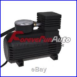 300 PSI 12V Car Auto Portable Pump Tire Inflator Mini Air Compressor WithGauge