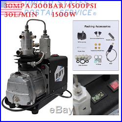 300bar High Pressure Air Compressor Paintball Fill Station System for PCP USPS