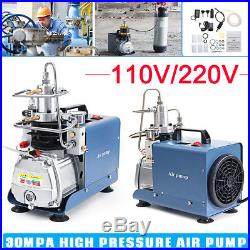 30MPA 110V/220V Electric Compressor PCP Air Pump High Pressure Pneumatic Airgun
