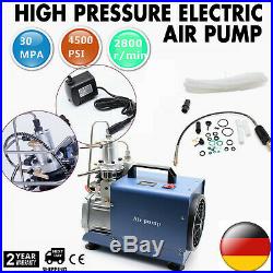 30MPA 4500PSI Electric Pump PCP Air Compressor For Paintball Air Rifles Cylinder