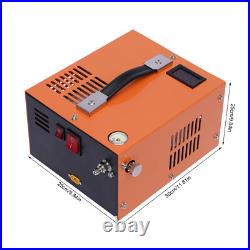 30MPA 4500PSI High Pressure Pump Airgun Rifle PCP Air Compressor Manual Stop New