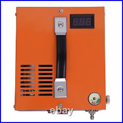 30MPA 4500PSI High Pressure Pump Airgun Rifle PCP Air Compressor Manual Stop New