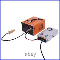 30MPA 4500PSI High Pressure Pump Airgun Rifle PCP Air Compressor Manual Stop New