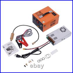 30MPA 4500PSI High Pressure Pump Airgun Rifle PCP Air Compressor Manual Stop New